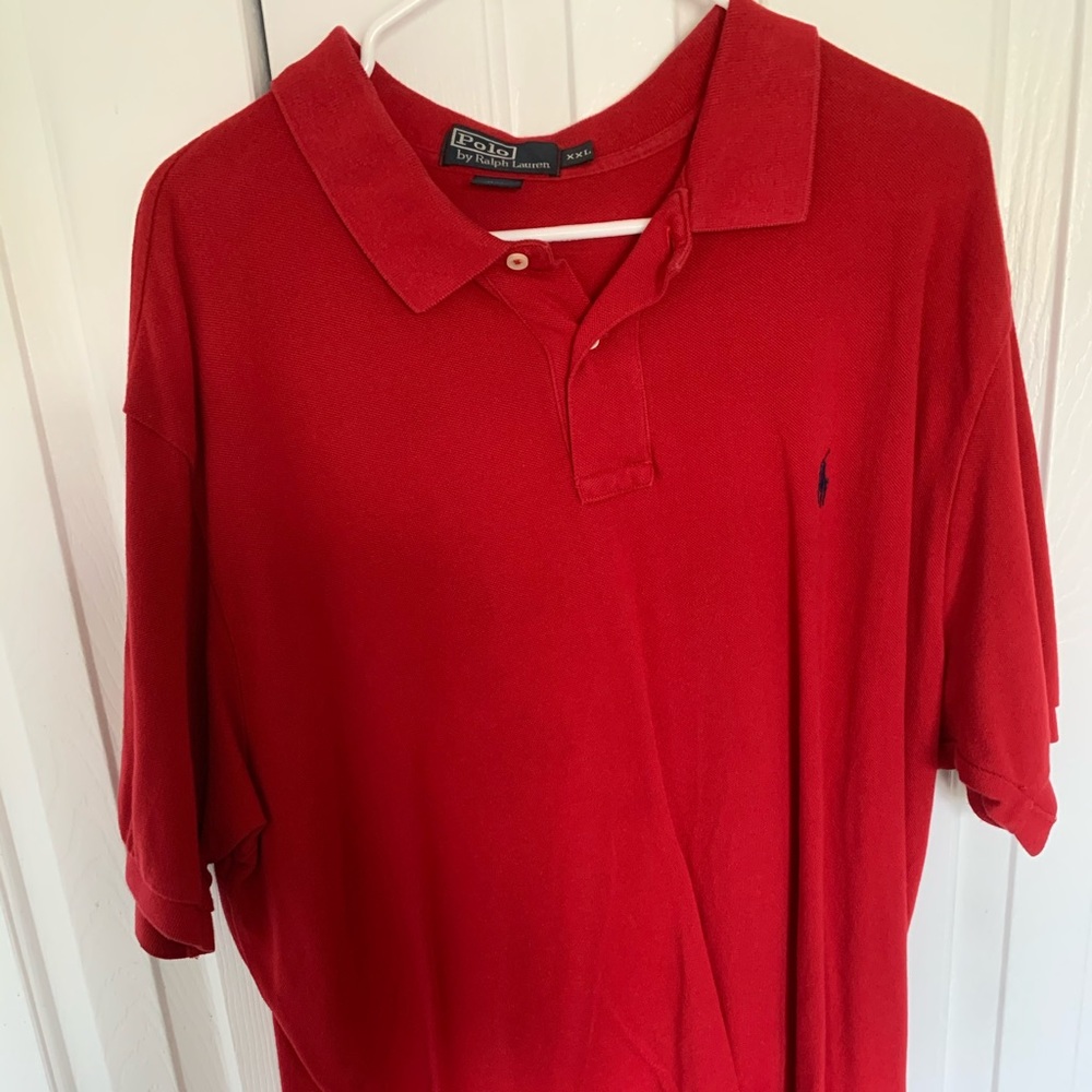 Red Ralph Lauren Polo shirt